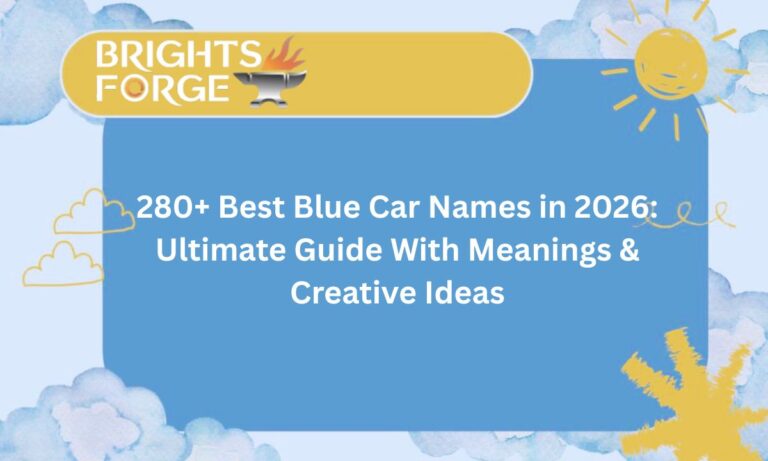 Blue Car Names in 2026 Feature Image