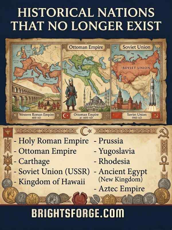 Historical Nations That No Longer Exist