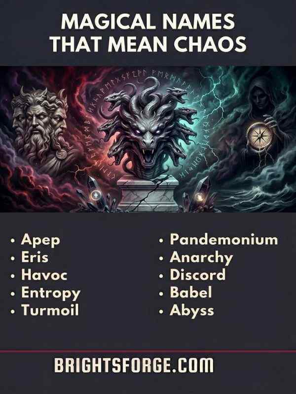 Magical Names That Mean Chaos