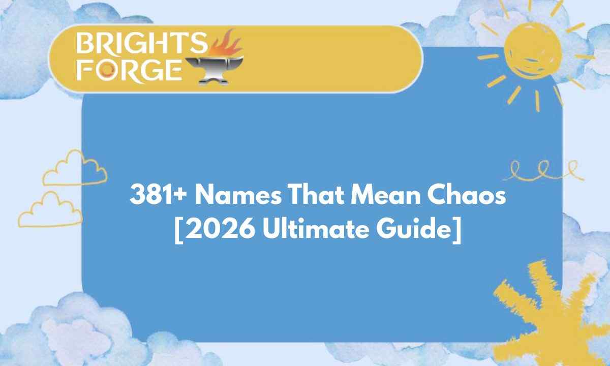 Names That Mean Chaos Feature Image