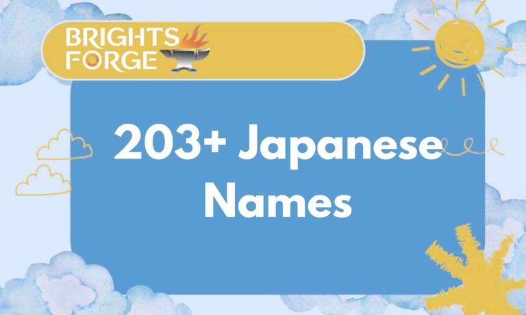 203+ Japanese Names Feature Image
