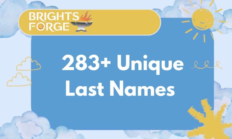 283+ Unique Last Names Feature Image