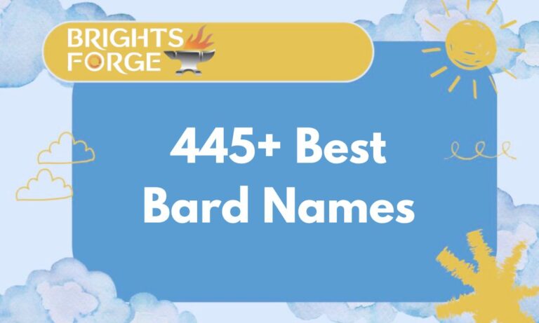 445+ Best Bard Names Feature Image