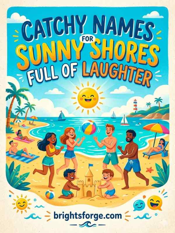 Catchy Names for Sunny Shores Full of Laughter