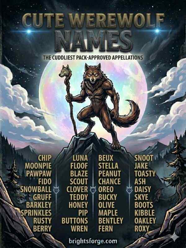 Cute Werewolf Names