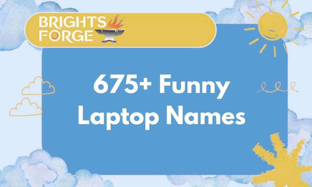 Funny Laptop Names Feature Image