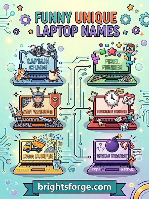 Funny Unique Laptop Names