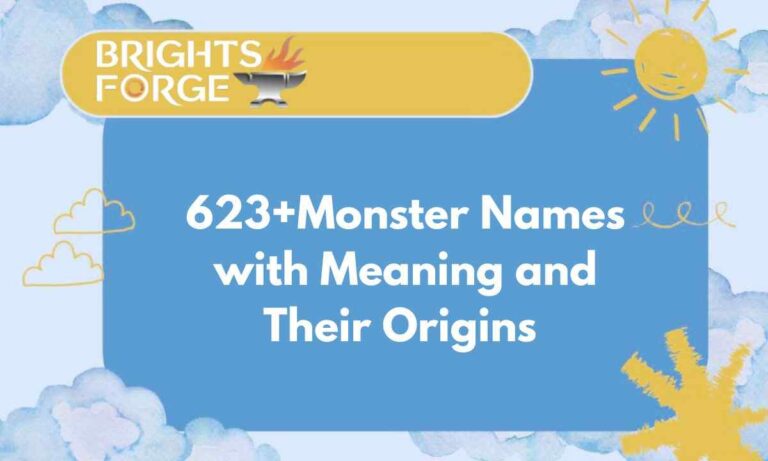 Monster Names with Meaning and Their Origins Feature Image
