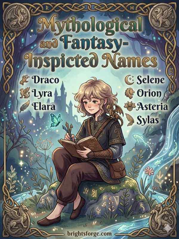 Mythological and Fantasy-Inspired Names