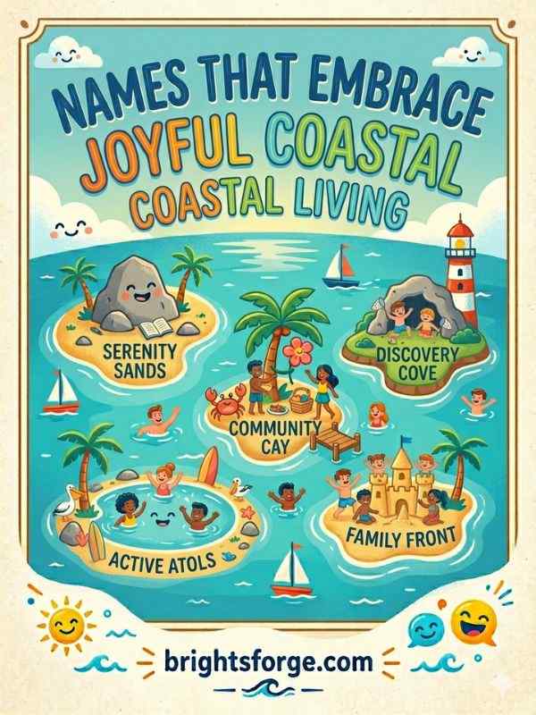 Names That Embrace Joyful Coastal Living