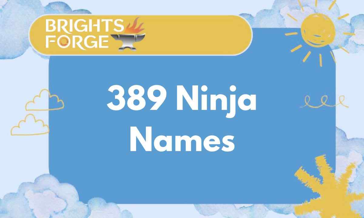 Ninja Names Feature Image
