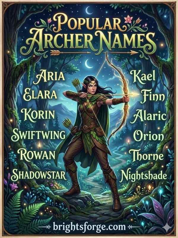 Popular Archer Names