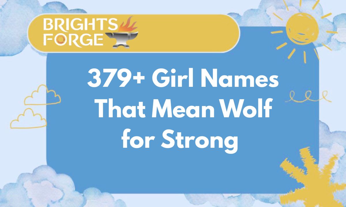 Girl Names That Mean Wolf for Strong Feature Image