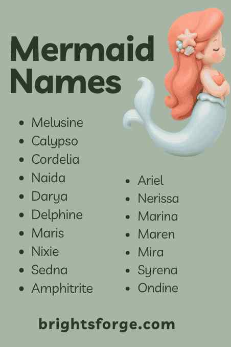 Mermaid Names