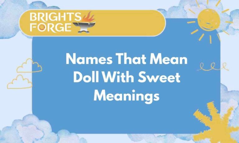 Names That Mean Doll With Sweet Meanings Feature Image