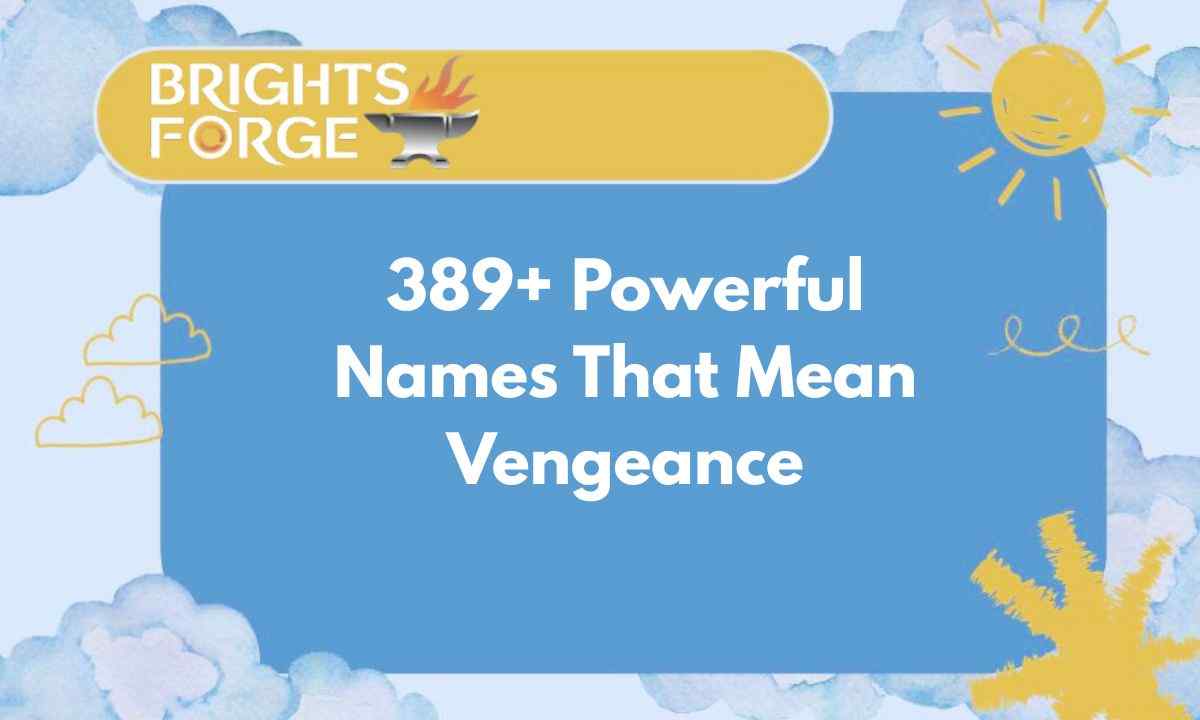 Powerful Names That Mean Vengeance Feature Image