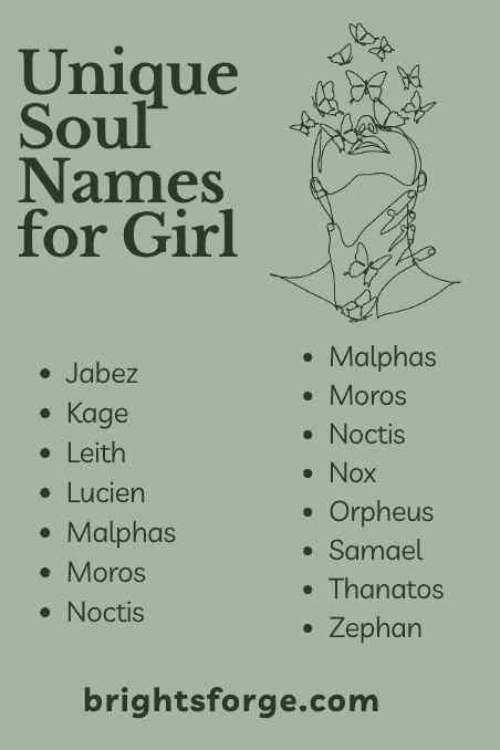 Unique Soul Names for Girl