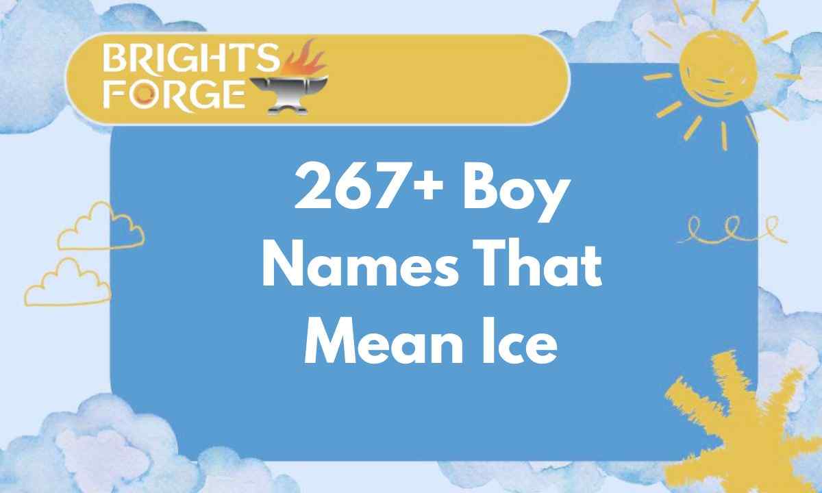 Boy Names That Mean Ice Feature Image