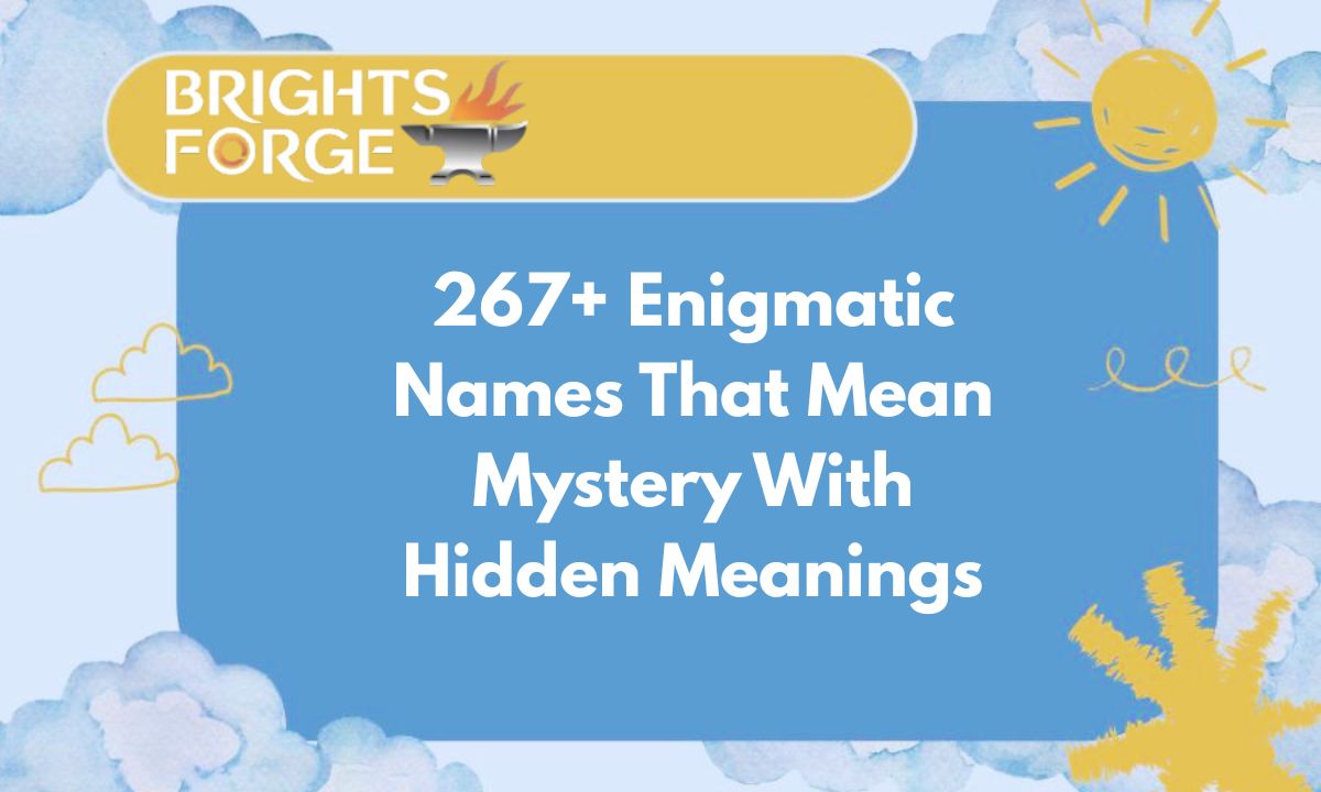 Enigmatic Names That Mean Mystery With Hidden Meanings Feature Image