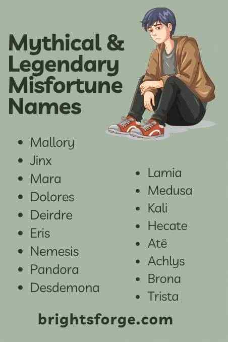 Mythical & Legendary Misfortune Names