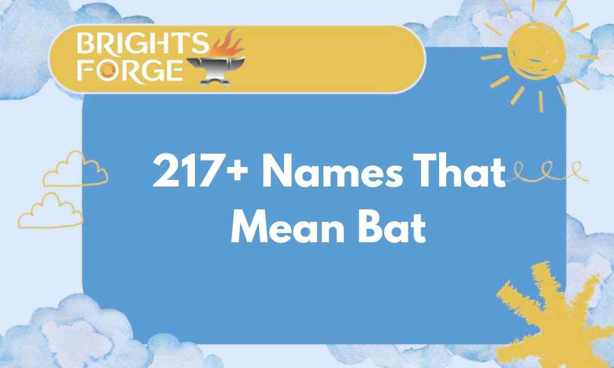 Names That Mean Bat Feature Image