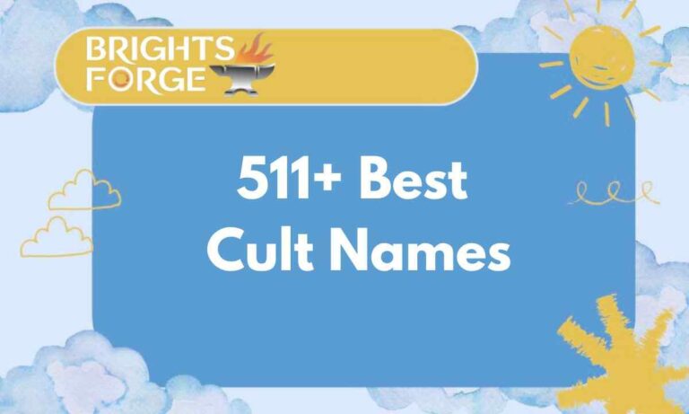 Best Cult Names