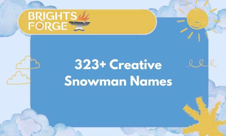 Creative Snowman Names