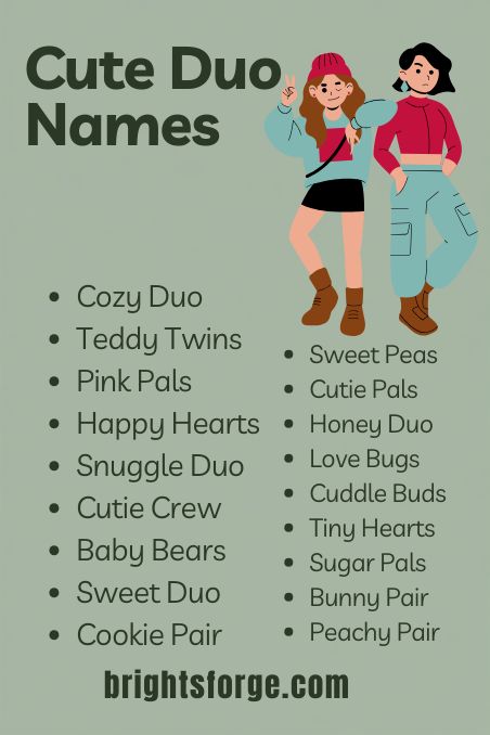 Cute Duo Names
