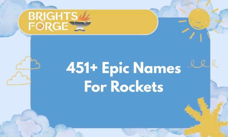 Epic Names For Rockets