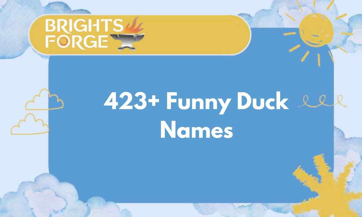 Funny Duck Names