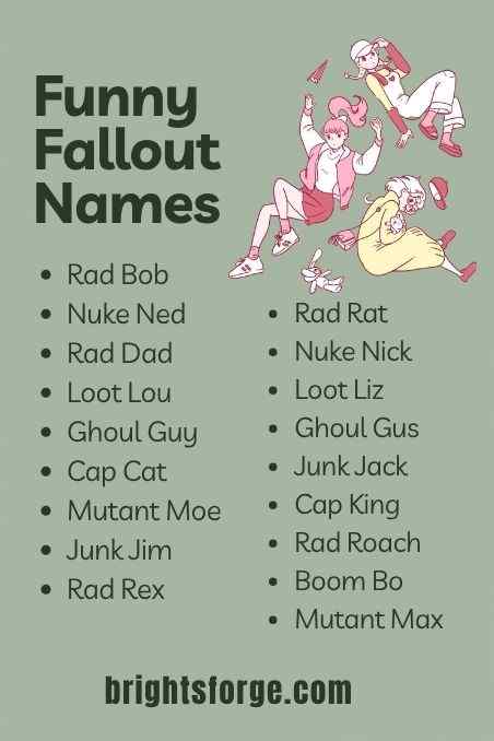 Funny Fallout Names