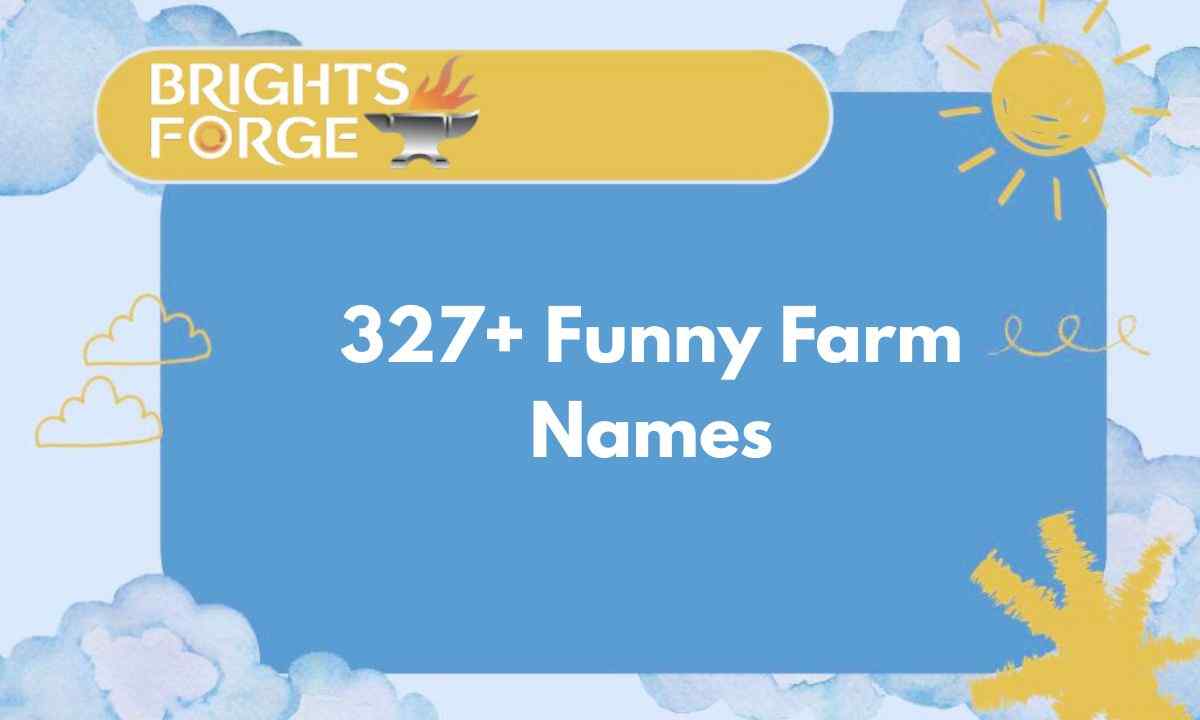 Funny Farm Names