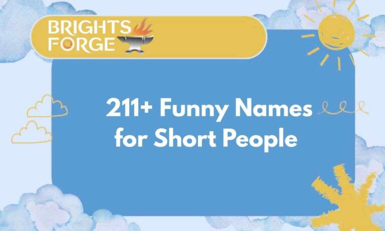 Funny Names for Short People