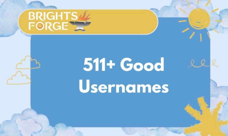 Good Usernames