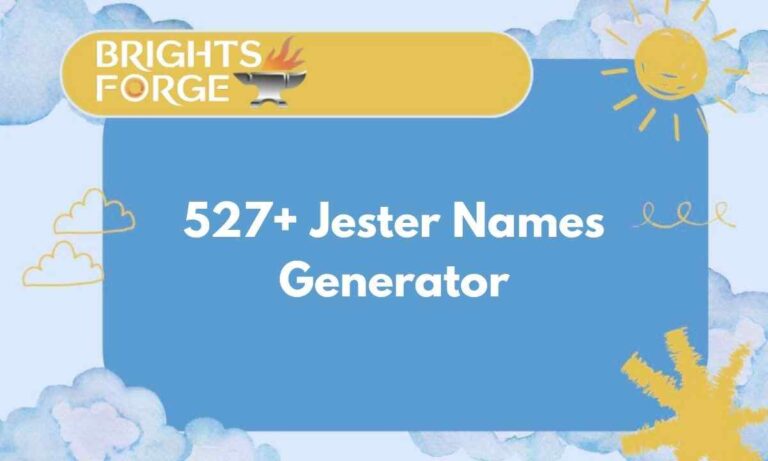 Jester Names Generator