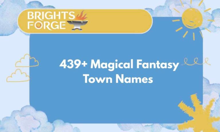 Magical Fantasy Town Names