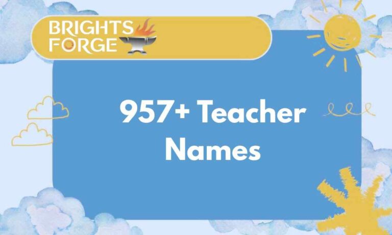 Teacher Names